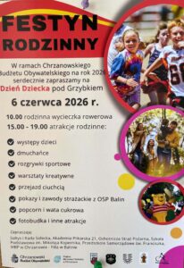 Zaproszenie na festyn.